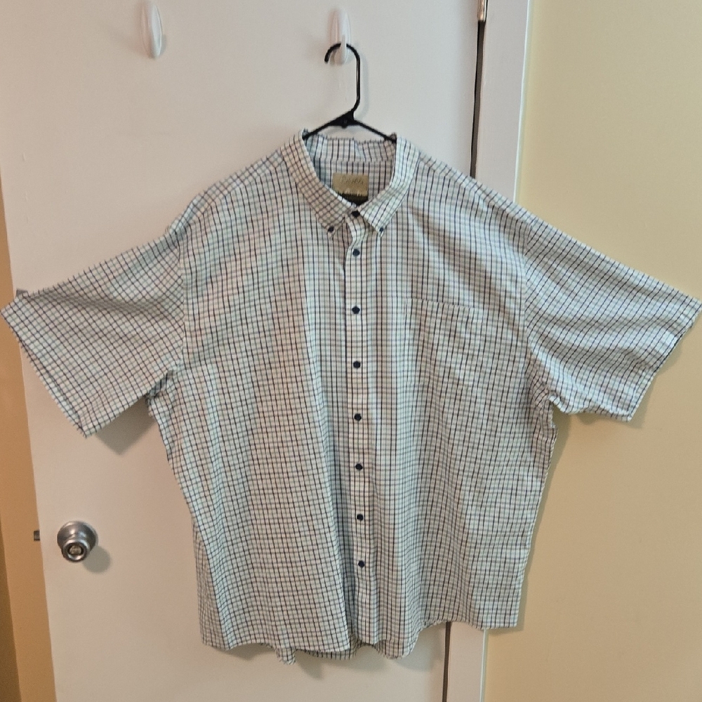 Cabelas Mens 4XL Short Sleeve Button Down